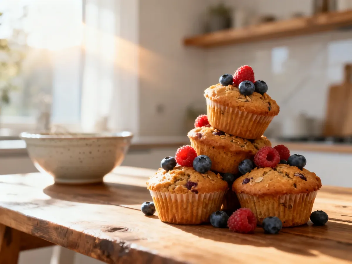 Muffinki dla niemowlaka – zdrowe przepisy bez cukru